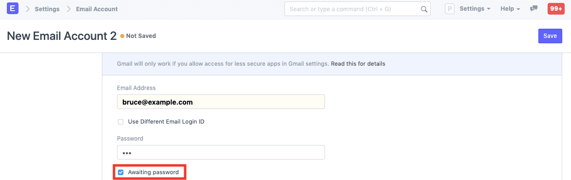 Mật khẩu Email