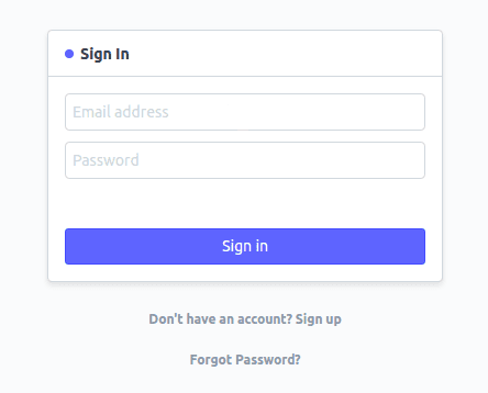 Đăng nhập bằng email