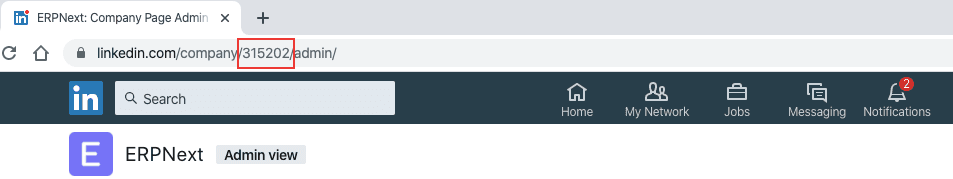 ID Công ty LinkedIn