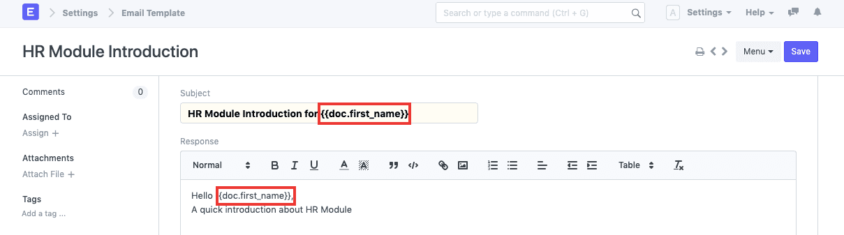 Tài liệu Mẫu Email